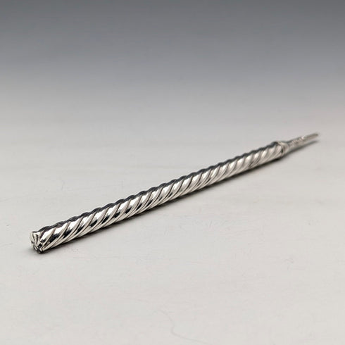 1886 British antique pure silver mechanical pencil, Lucas&Co